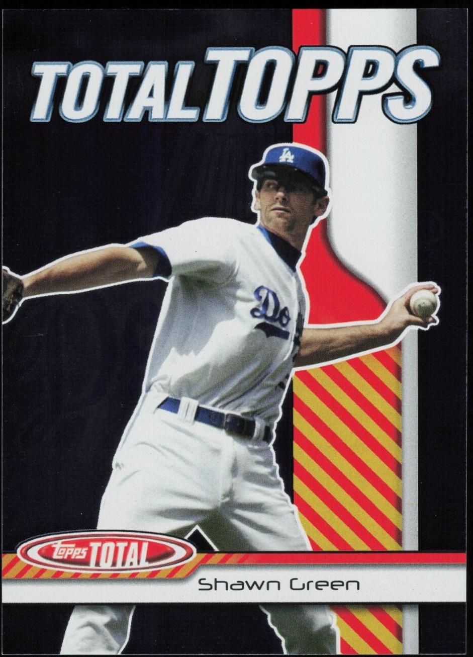 Shawn Green #TT36 Baseball Cards 2004 Topps Total Topps