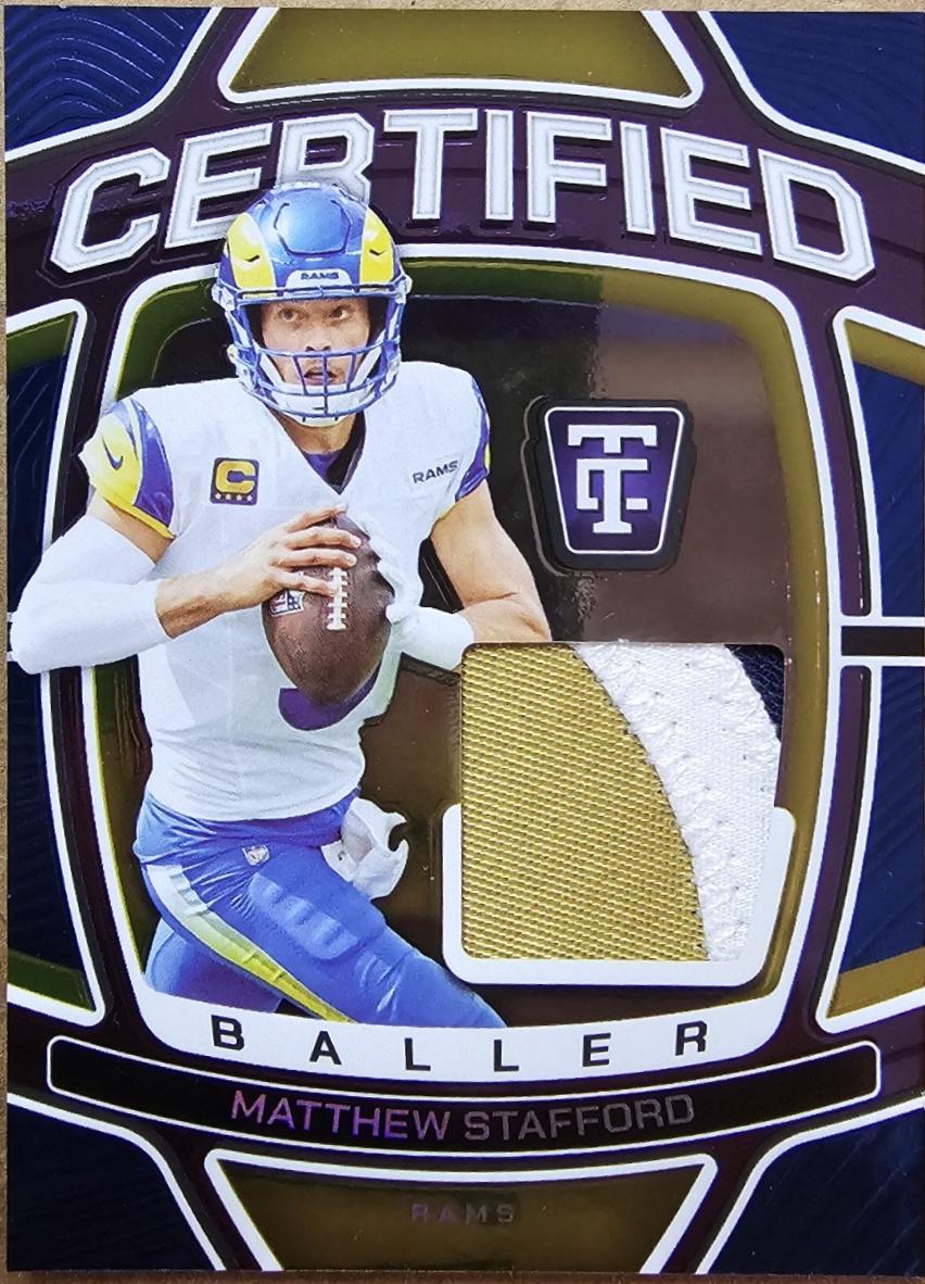Matthew Stafford [Mirror Blue] #20