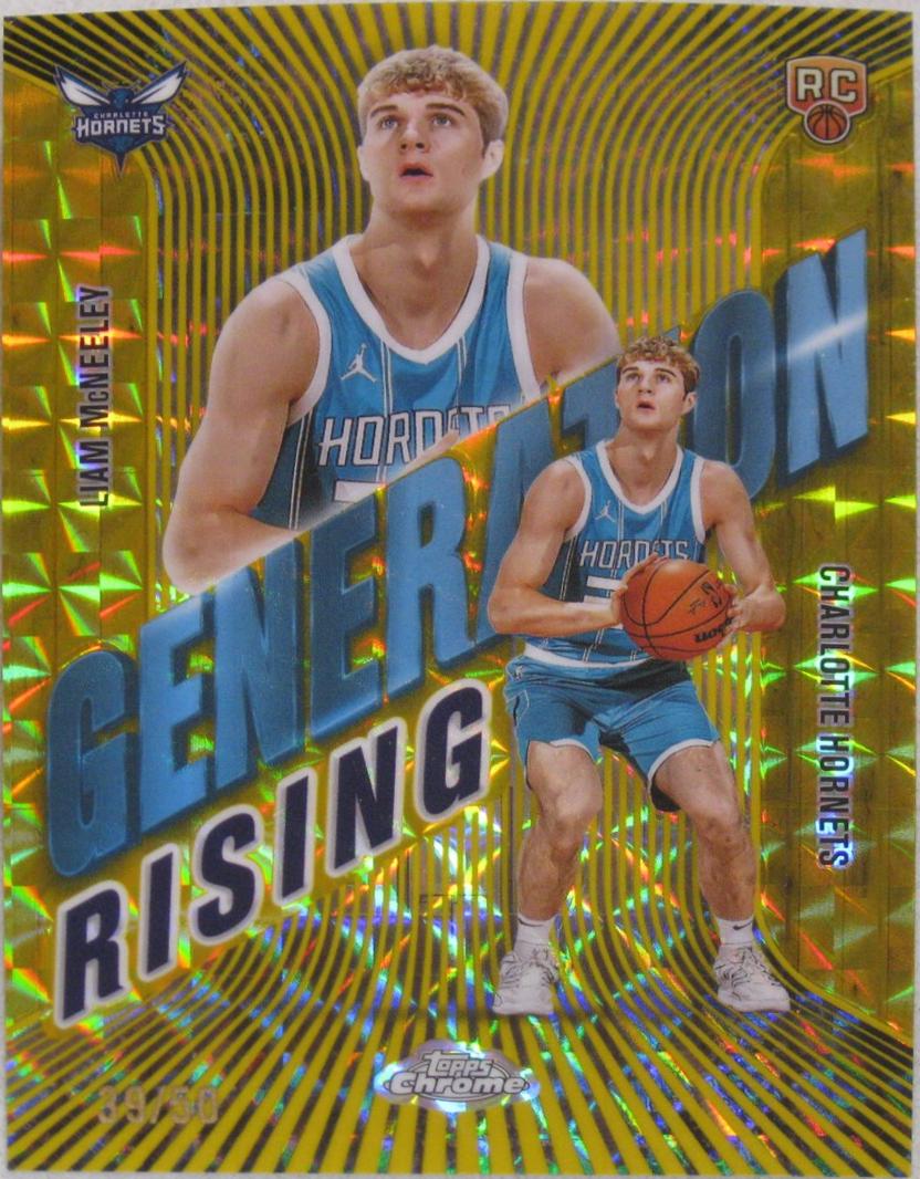 Liam McNeeley [Refractor Gold Geometric] #GR-14