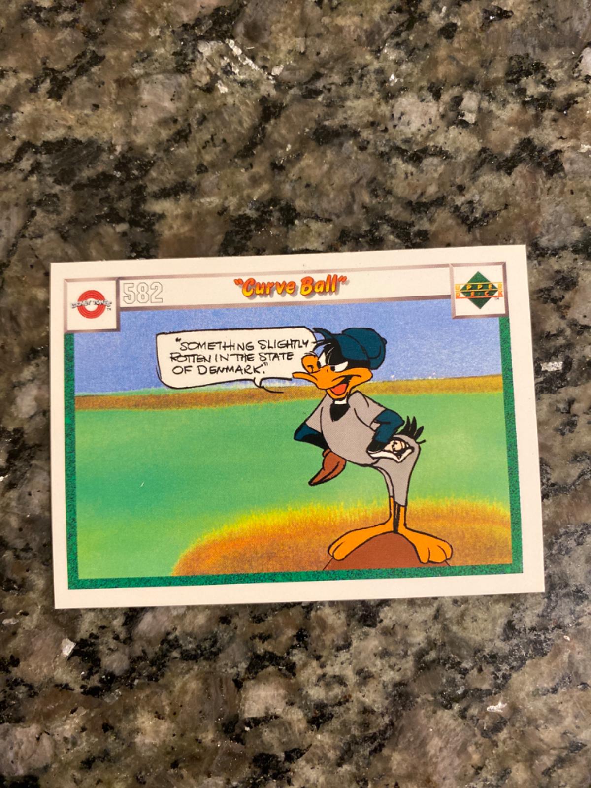 Curve Ball Baseball Cards 1990 Upper Deck Comic Ball