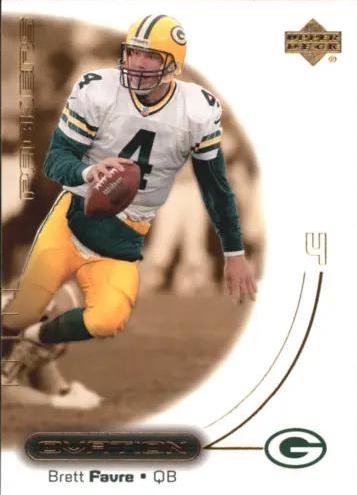 Brett Favre #21 Football Cards 2000 Upper Deck Ovation
