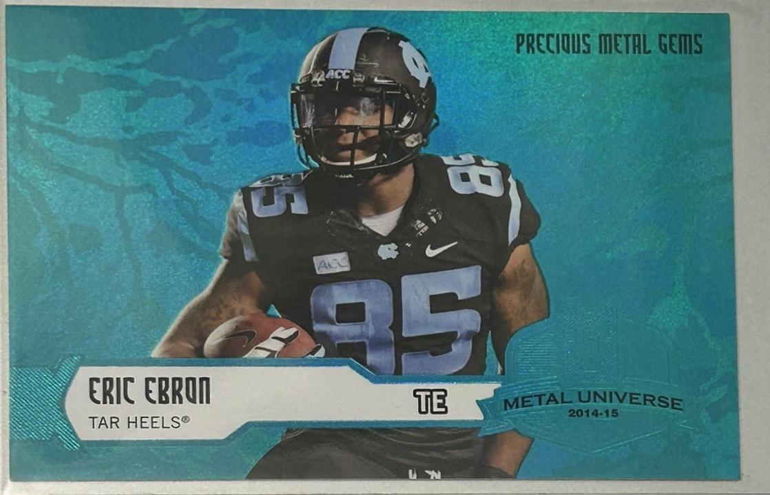 Eric Ebron #M-24 Football Cards 2014 Flair Showcase Metal Universe