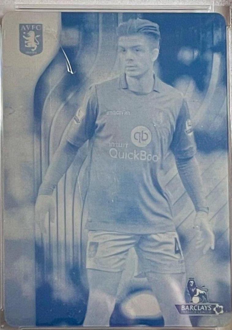 Jack Grealish #20 Soccer Cards 2015 Topps Premier Gold