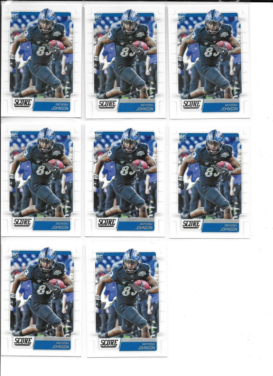 Anthony Johnson #353 Football Cards 2019 Panini Score