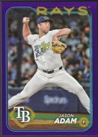 Jason Adam [Purple Foilboard] #US102