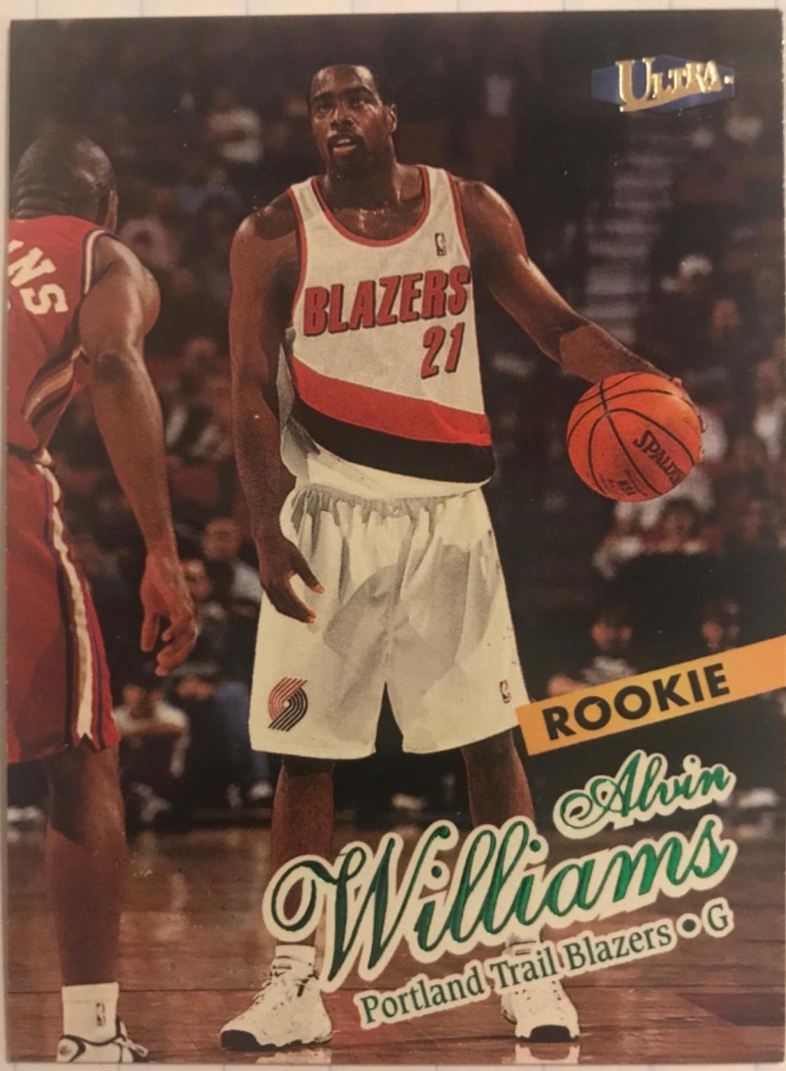 Alvin Williams #185 Basketball Cards 1997 Ultra