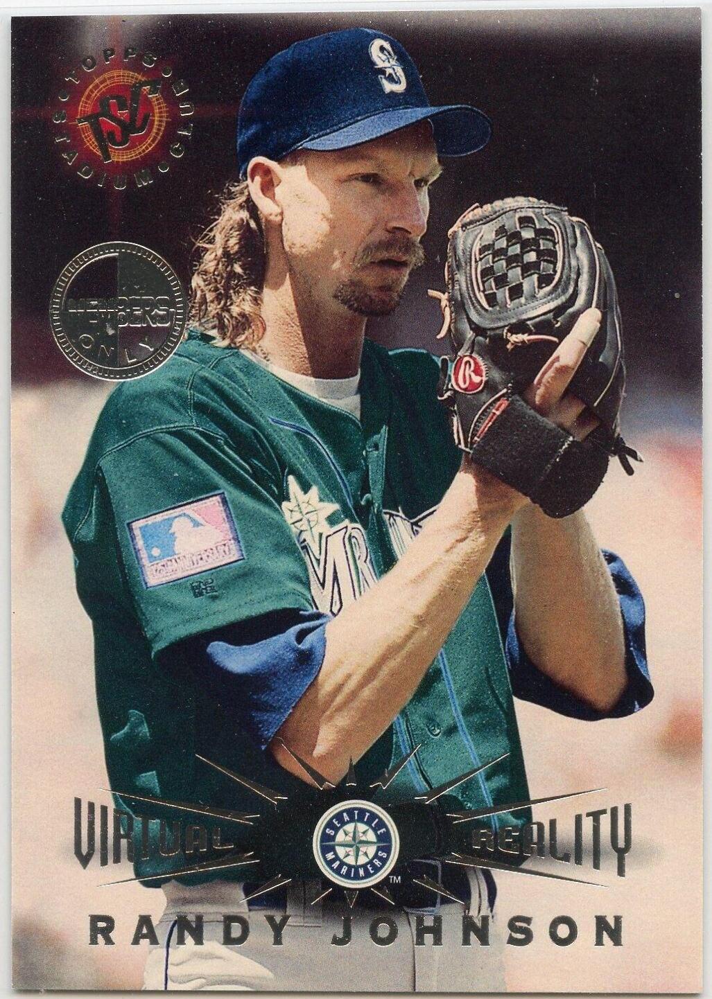 Randy Johnson [Members Only] #340 Prices | 1995 Stadium Club | Baseball ...