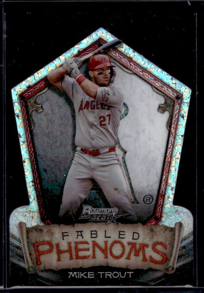 Mike Trout [Mini-Diamond Refractor] #FP-23
