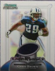 Chris Brown [Jersey Refractor] #BS-CB