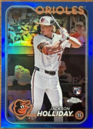 Jackson Holliday [Blue Refractor] #88