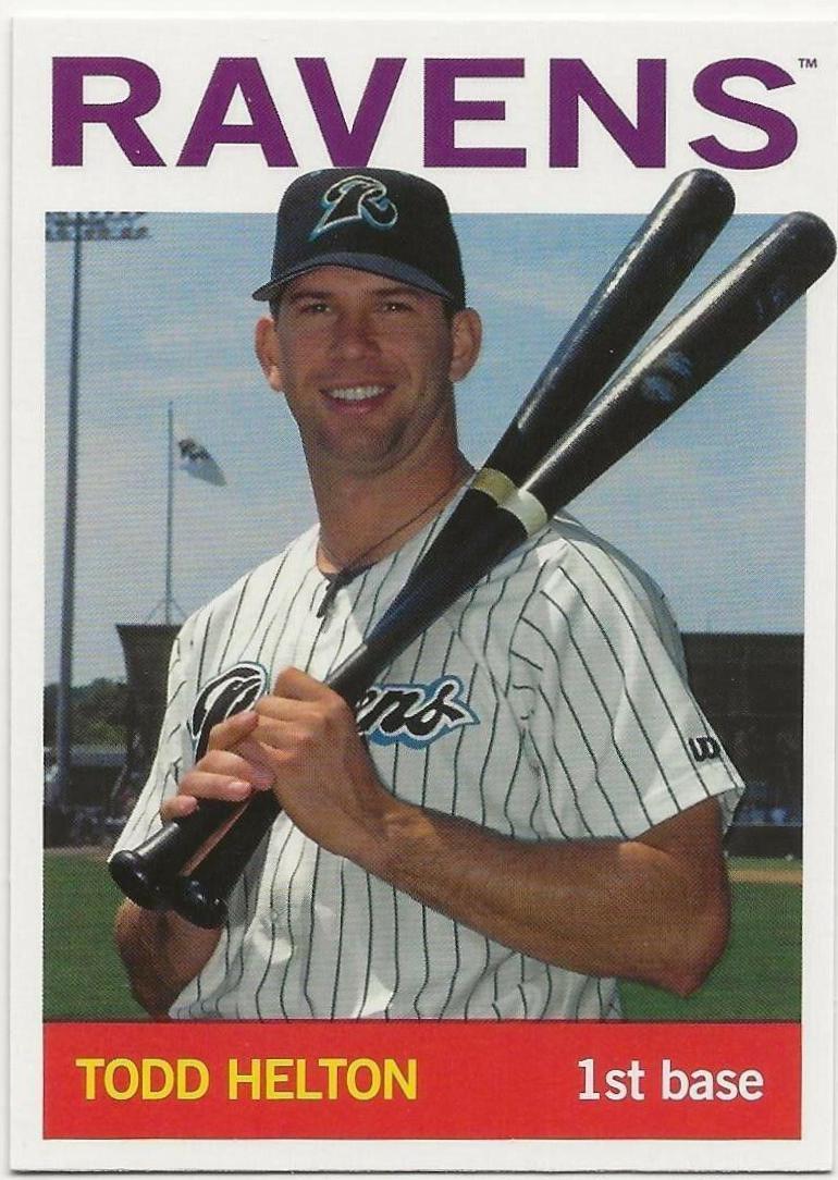 Todd Helton #MILB-14 Baseball Cards 2021 Topps Pro Debut