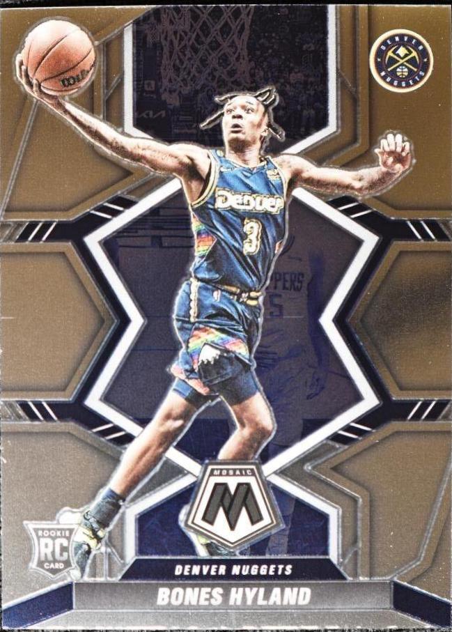 Bones Hyland #214 Basketball Cards 2021 Panini Mosaic