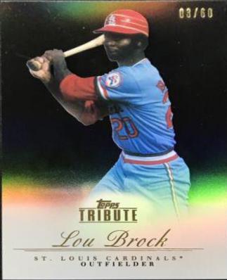 Lou Brock [Black] #100