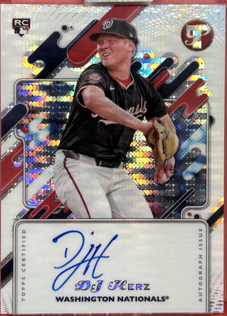 DJ Herz #PA-DHE 2025 Topps Pristine Autograph Baseball