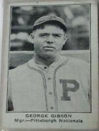 George Gibson Baseball Cards 1922 E121 American Caramel Series of 120