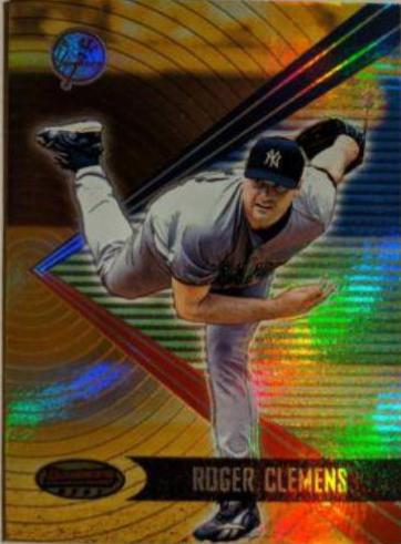 Roger Clemens #28 Baseball Cards 2001 Bowman's Best