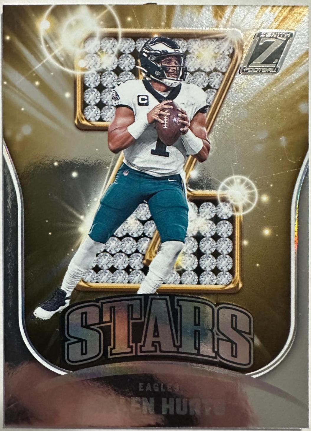 Jaylen Hurts #9 Football Cards 2023 Panini Zenith Z-Stars