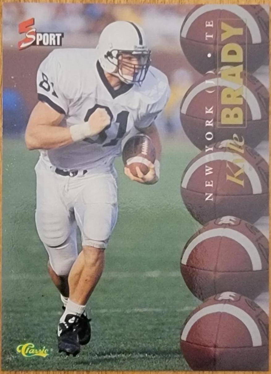 Kyle Brady #51 1995 Classic 5 Sport Football