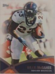 Willis McGahee #PP-WM Football Cards 2012 Topps Prolific Playmakers