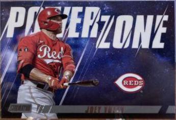 Joey Votto #PZ-14 Baseball Cards 2022 Stadium Club Power Zone