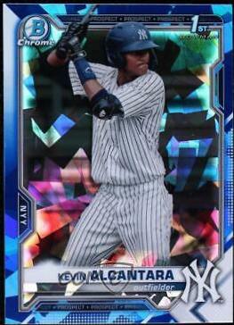Kevin Alcantara #BCP-97 2021 Bowman Sapphire Baseball