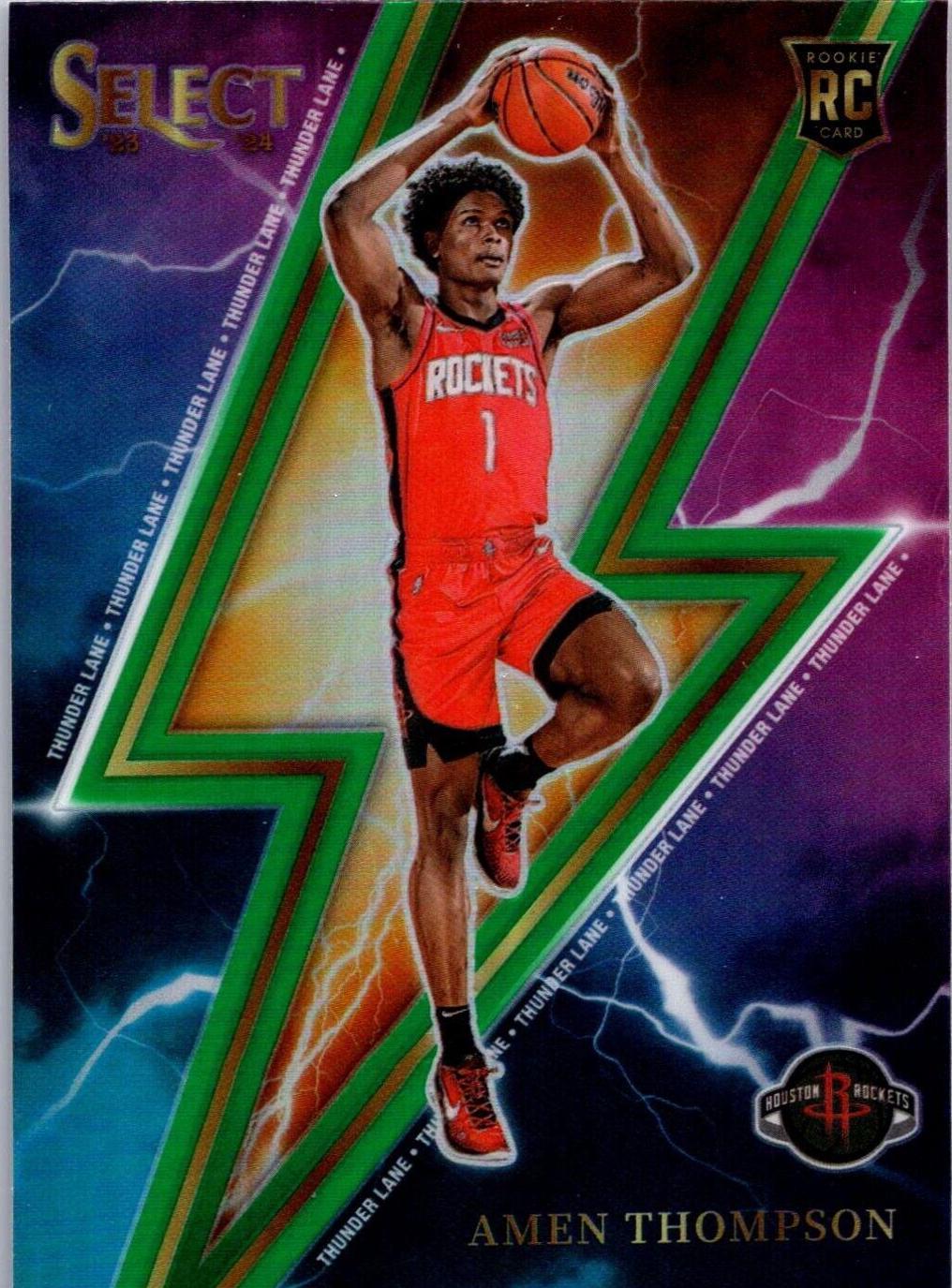 2023 Amen Thompson [Green Prizm] #13