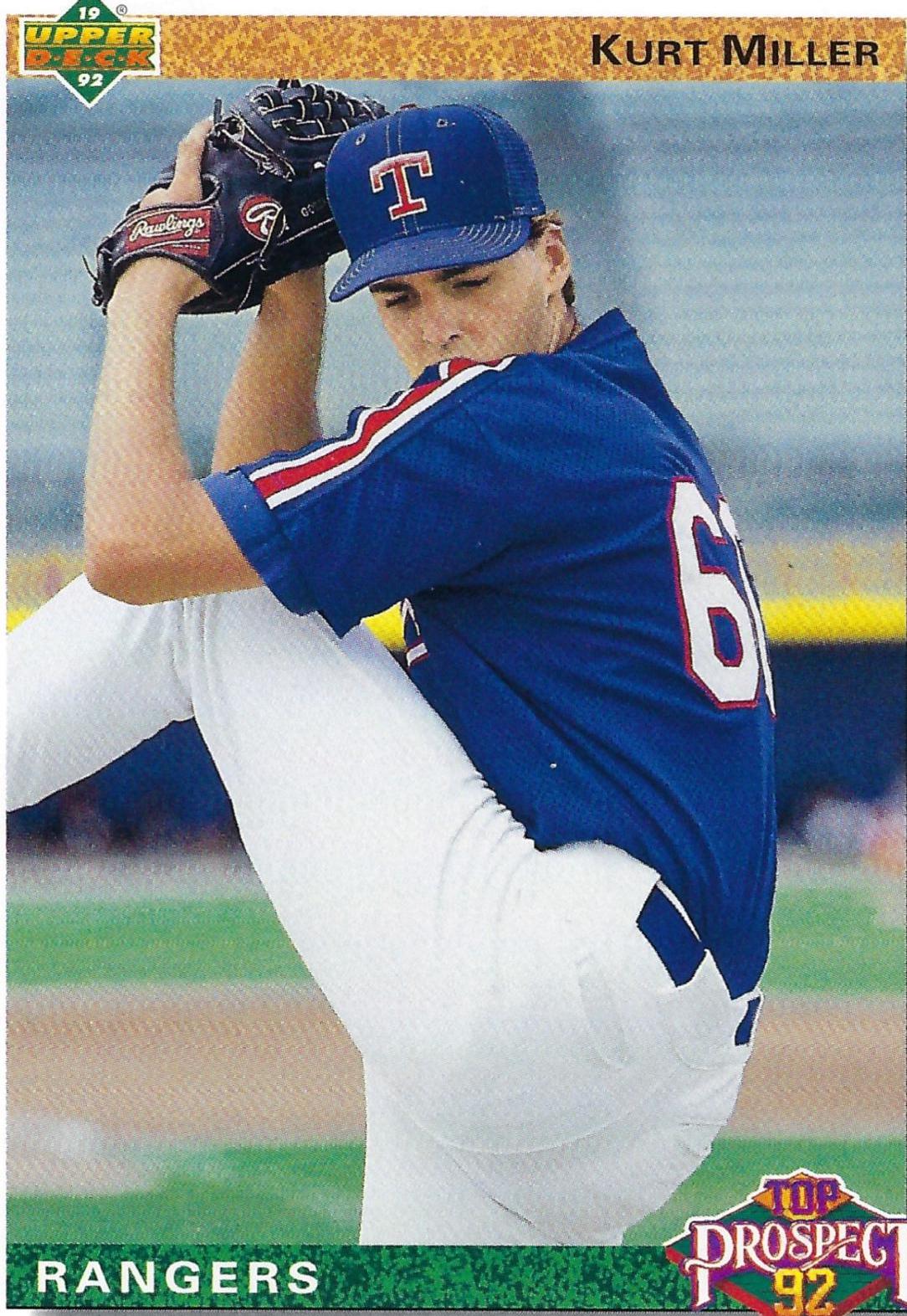 Kurt Miller #70 Baseball Cards 1992 Upper Deck