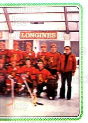 Belgium #338 Hockey Cards 1979 Panini Stickers