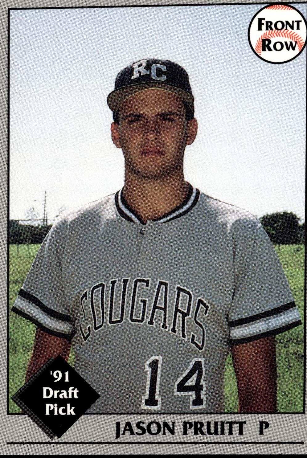 Jason Pruitt #26 1991 Front Row Draft Picks Baseball