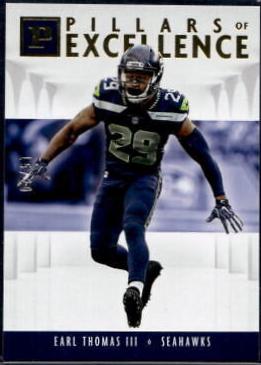 Earl Thomas III #PI-ET Football Cards 2018 Panini Pillars of Excellence