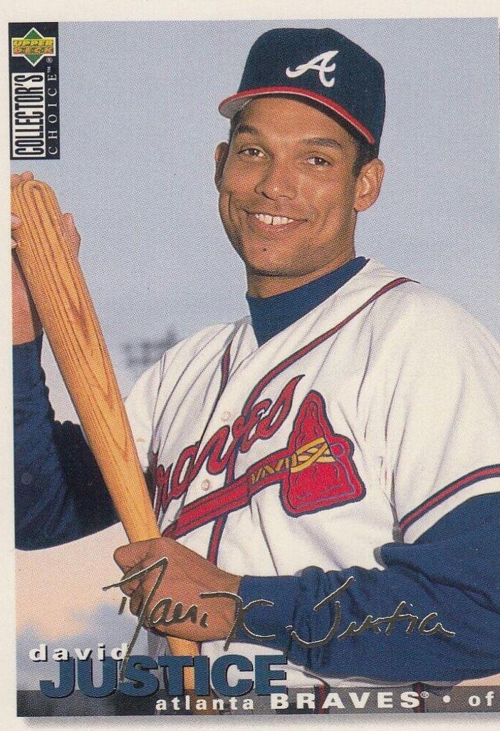 David Justice [Silver Signature] #156