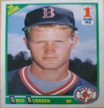 Greg Blosser #681 Baseball Cards 1990 Score
