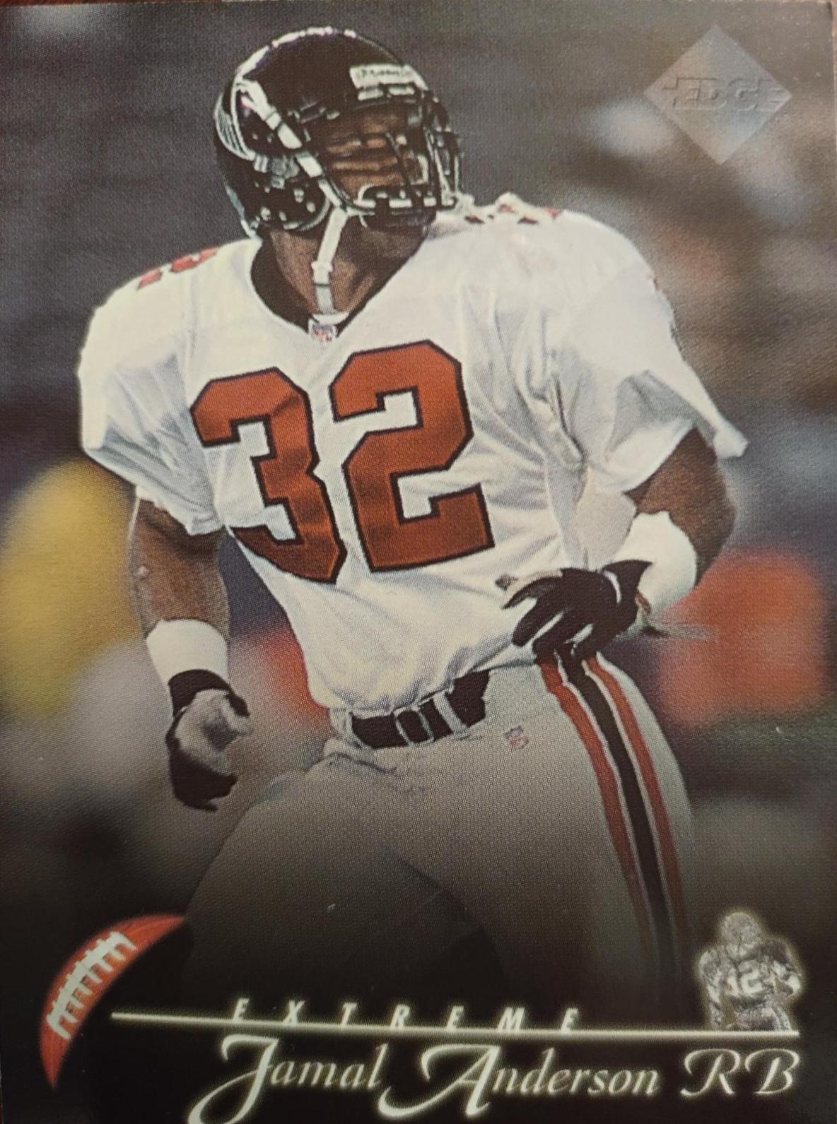 Jamal Anderson #6 Football Cards 1997 Collector's Edge Extreme