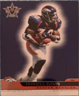 Terrell Davis #26 2001 Pacific Vanguard Football