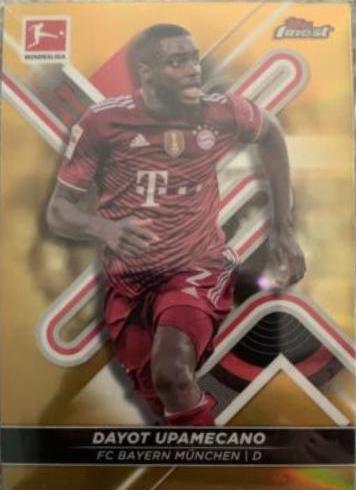 Dayot Upamecano #132 2021 Topps Finest Bundesliga Soccer
