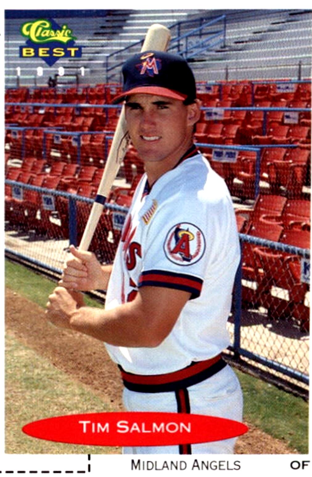 Tim Salmon #329 1991 Classic Best Baseball