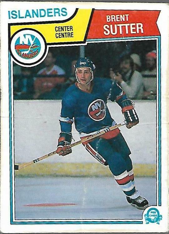 Brent Sutter #18 Hockey Cards 1983 O-Pee-Chee