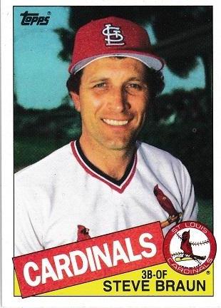 1985 Steve Braun #152