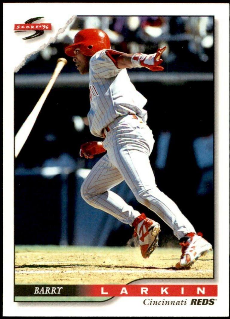 Barry Larkin #5 Baseball Cards 1996 Score