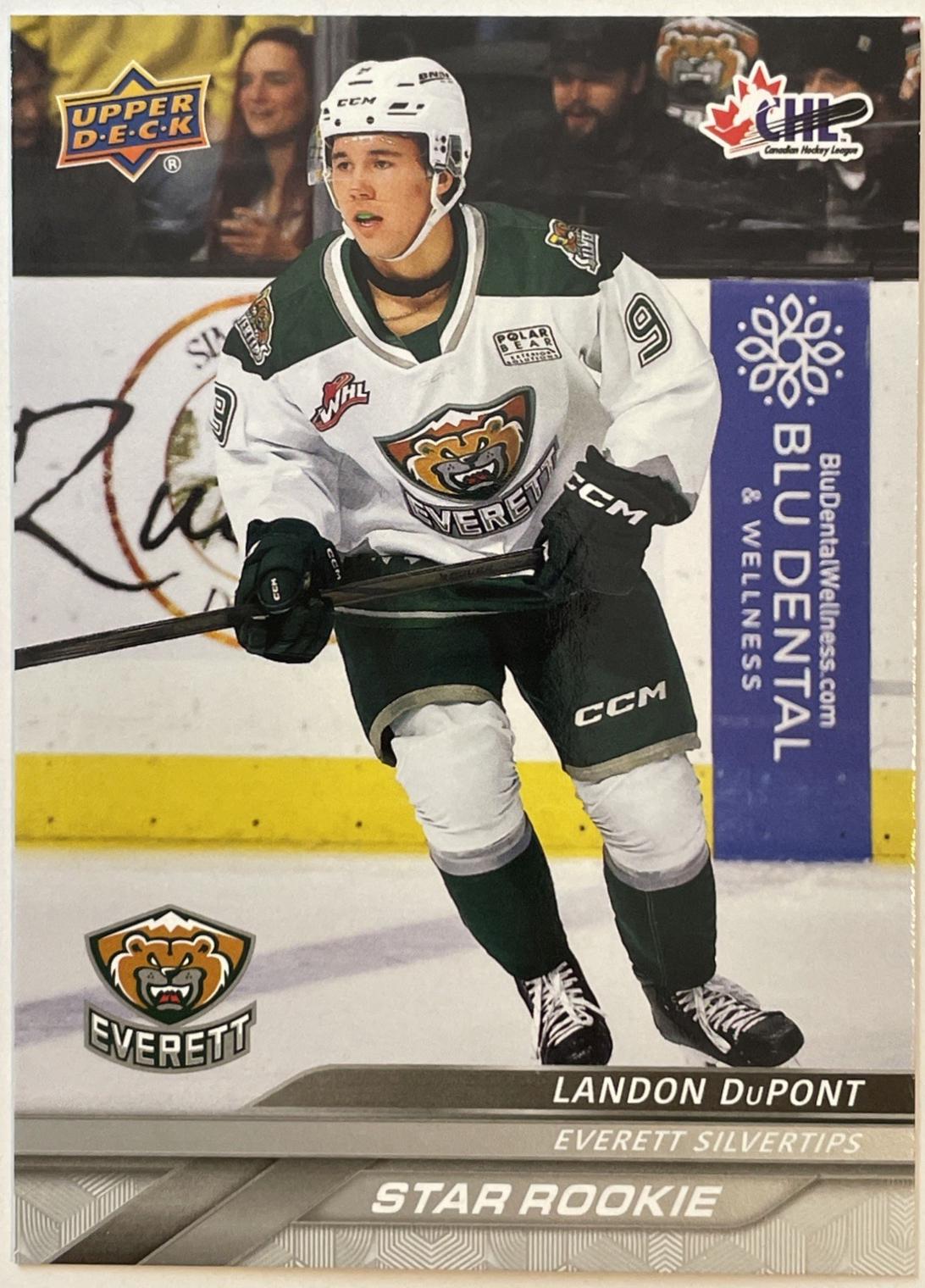 2024 Upper Deck CHL Landon DuPont #361 card