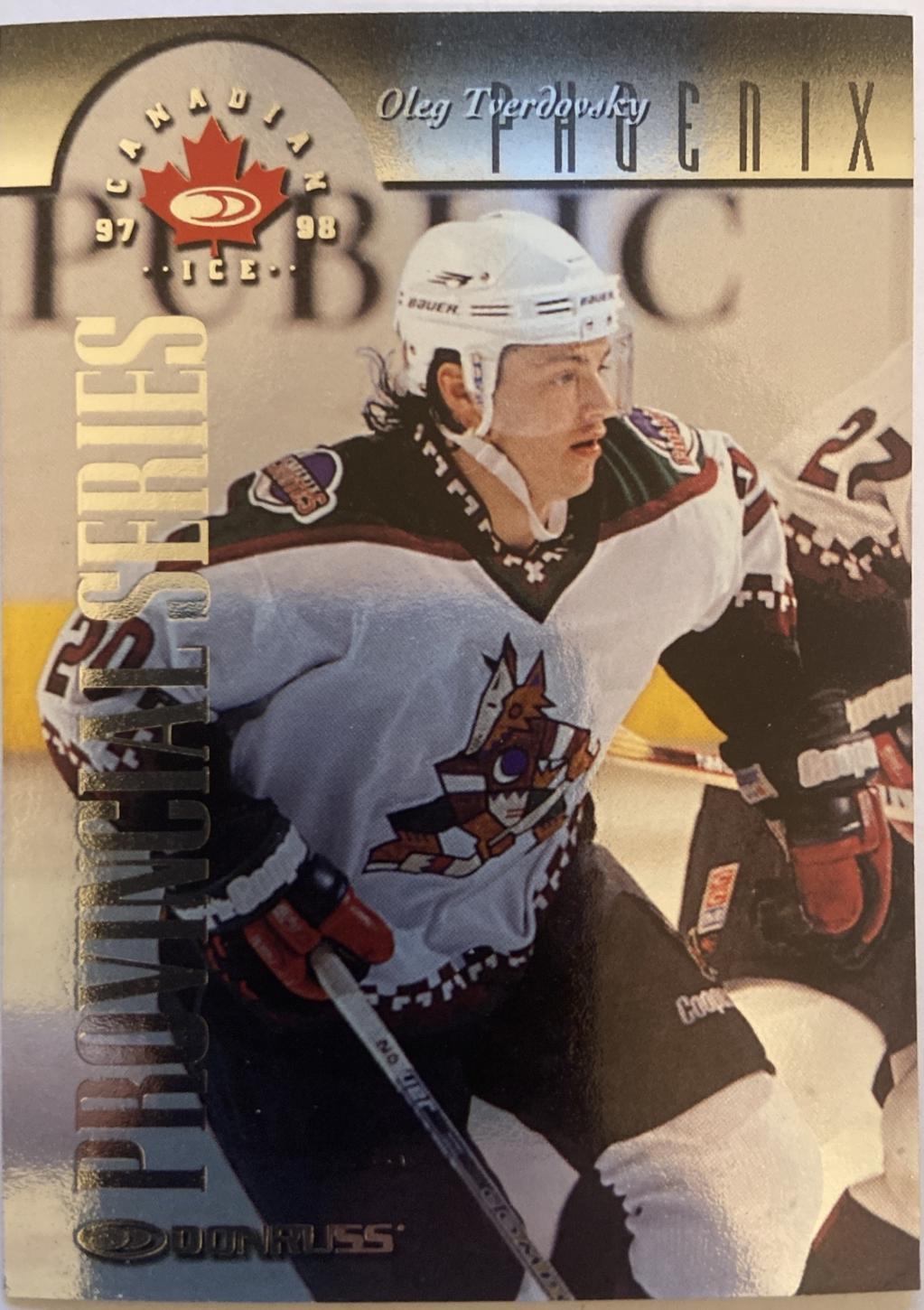 Oleg Tverdovsky #62 1997 Donruss Canadian Ice Hockey