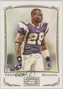Adrian Peterson #6 Football Cards 2009 Topps Mayo