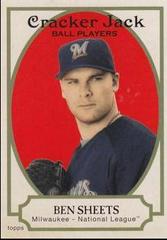 Ben Sheets #33 Baseball Cards 2005 Topps Cracker Jack Prices