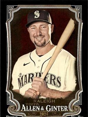 Cal Raleigh #107 2024 Topps Allen & Ginter X Baseball
