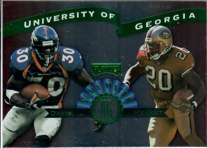 Terrell Davis/Garrison Hearst #AM3 Football Cards 1999 Playoff Prestige Ssd Alma Maters
