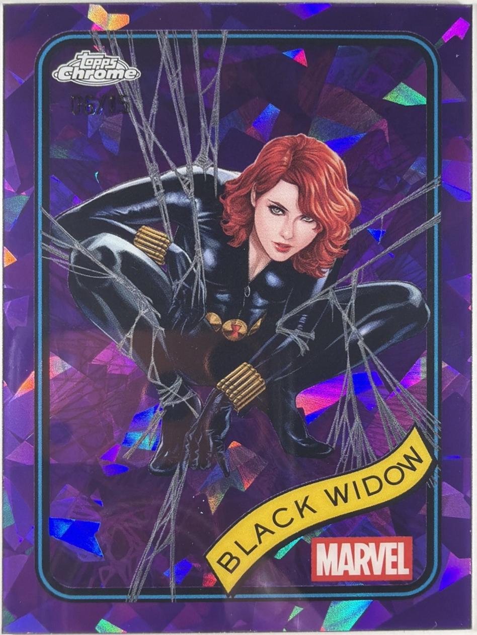 Black Widow Purple Sapphire