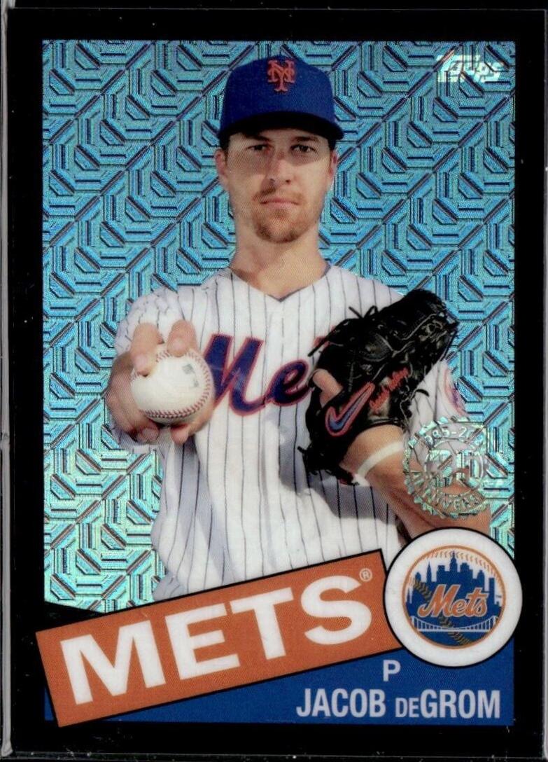 Jacob deGrom [Black Refractor] #85C-25