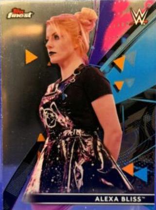 Alexa Bliss #3 Wrestling Cards 2021 Topps Finest WWE
