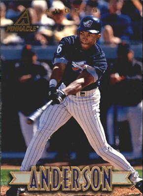 Garret Anderson #31 Baseball Cards 1997 New Pinnacle