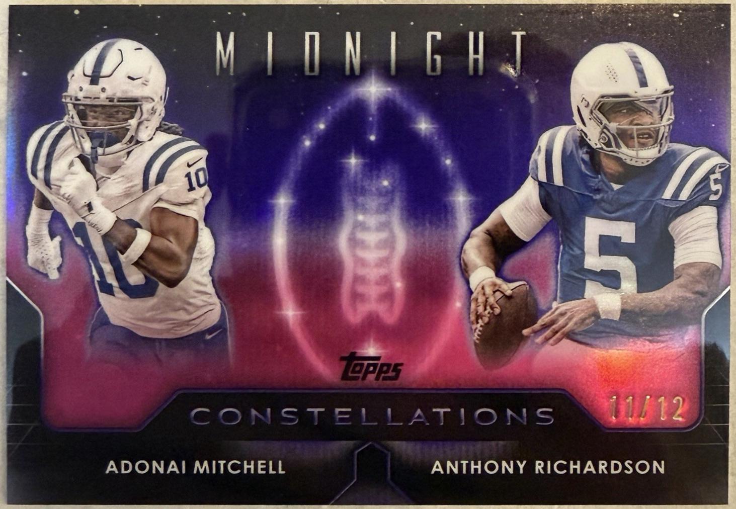 Adonai Mitchell / Anthony Richardson [Midnight] #C-9